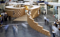 Los mejores diseños de Stand de Cartón y Arquitectura efímera ECO